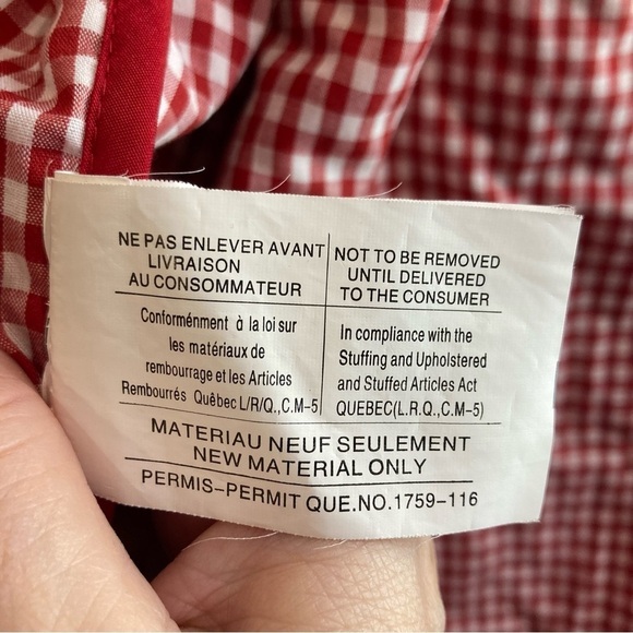 UTEX DESIGN Sz L Quilted Patchwork Pockets Gingham Lining Button Closure Jacket - Picture 4 of 13